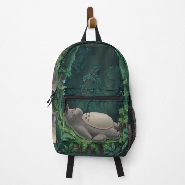 Item preview, Totoro Sleeping Peacefully in a Lush Green Forest designed and sold by GITTERLU.