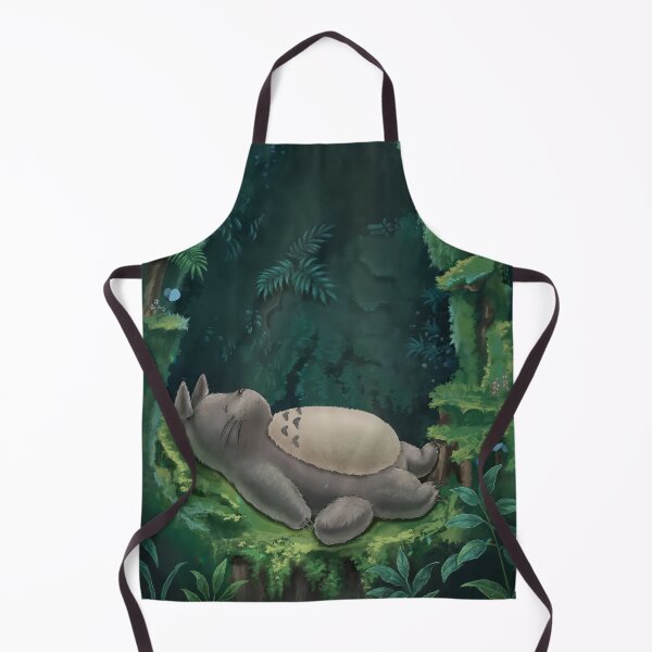 Item preview, Totoro Sleeping Peacefully in a Lush Green Forest designed and sold by GITTERLU.