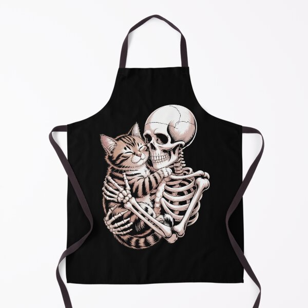 Item preview, Cat Hug Skeleton Graphic designed and sold by OlyvieArt.
