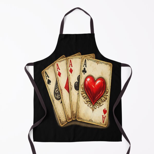 Item preview, Vintage Ace of Hearts – Four Aces Poker designed and sold by TroviTutto.