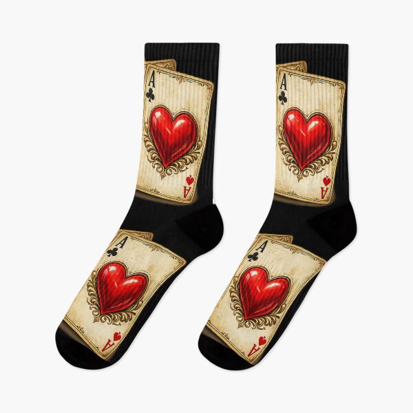 Item preview, Vintage Ace of Hearts – Four Aces Poker designed and sold by TroviTutto.