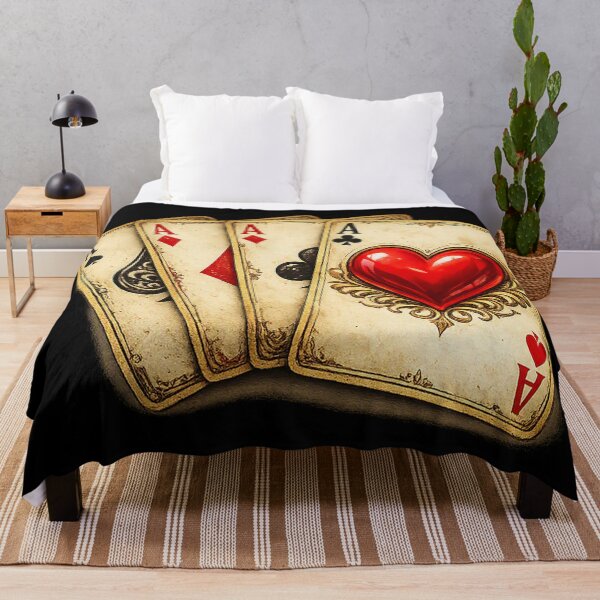 Item preview, Vintage Ace of Hearts – Four Aces Poker designed and sold by TroviTutto.