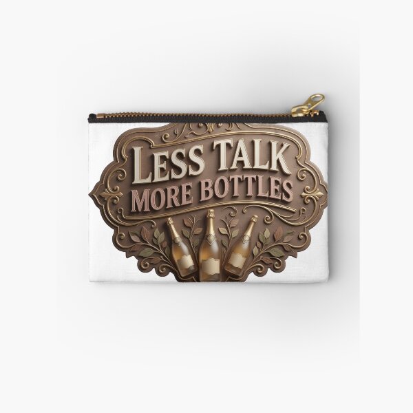 Item preview, Vibrant LESS TALK MORE BOTTLES v2 designed and sold by dazzlemakers.