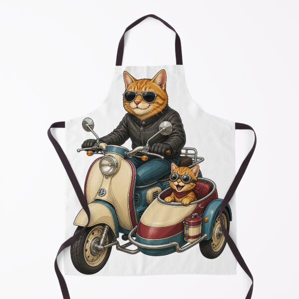 Item preview, Kitten Scooter Sidecar Cat Riders designed and sold by TVEX19.