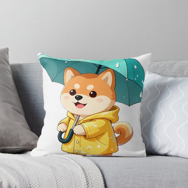 Item preview, Shiba Inu Rainy Day Icon designed and sold by pumsquare.