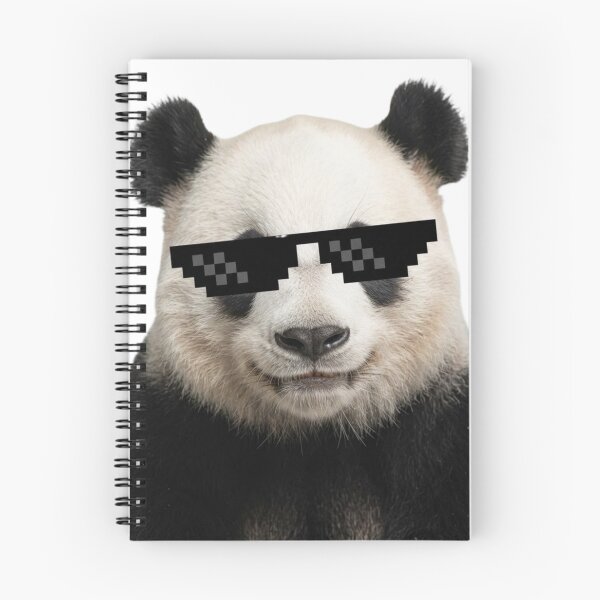 Item preview, Panda deal with it doge funny sarcastic sarcasm doge dog dogs meme parody christmas birthday designed and sold by CheeseBlueprint.