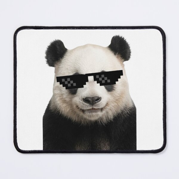 Item preview, Panda deal with it doge funny sarcastic sarcasm doge dog dogs meme parody christmas birthday designed and sold by CheeseBlueprint.