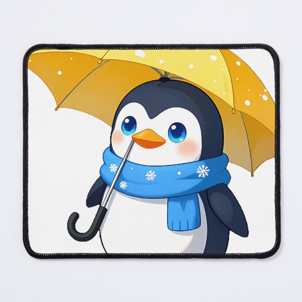 Item preview, Penguin Rainy Day Icon designed and sold by pumsquare.