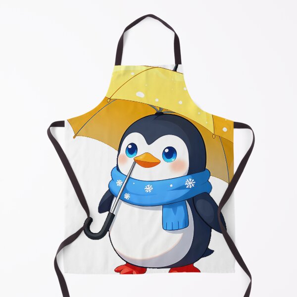 Item preview, Penguin Rainy Day Icon designed and sold by pumsquare.