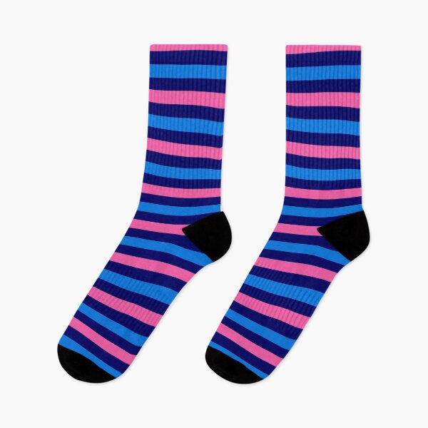 Item preview, Blue And Pink Stripes Design Navy Blue  designed and sold by PatternTitan.