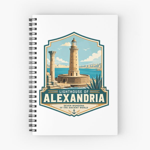 Item preview, Lighthouse Of Alexandria Seven Wonders Of The Ancient World History Lover Traveler designed and sold by Simsimah26Parks.