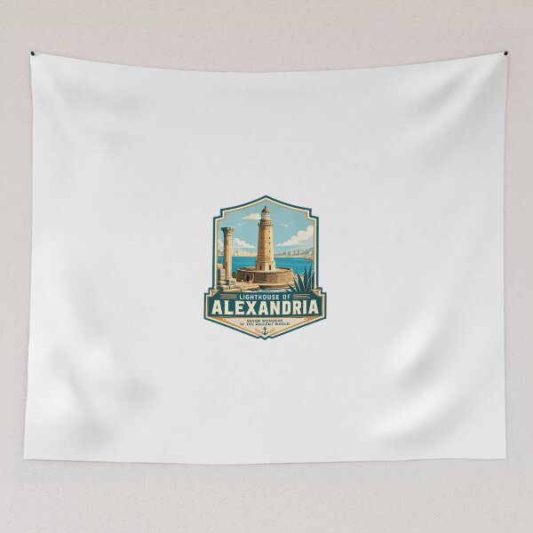 Item preview, Lighthouse Of Alexandria Seven Wonders Of The Ancient World History Lover Traveler designed and sold by Simsimah26Parks.