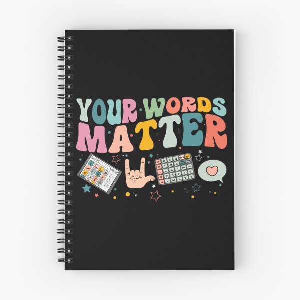 Item preview, Your Words Matter – AAC Communication, Inclusion & Speech Therapy Design designed and sold by scanusha1979.