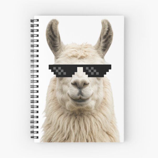Item preview, Llama deal with it doge funny sarcastic sarcasm doge dog dogs meme parody christmas birthday designed and sold by CheeseBlueprint.