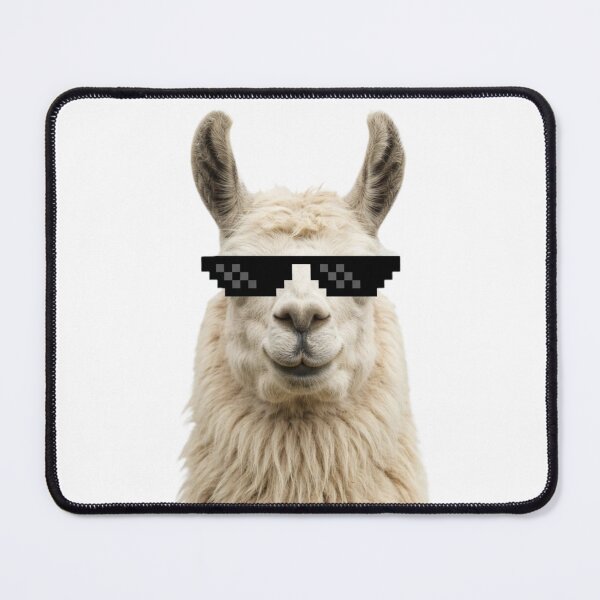 Item preview, Llama deal with it doge funny sarcastic sarcasm doge dog dogs meme parody christmas birthday designed and sold by CheeseBlueprint.
