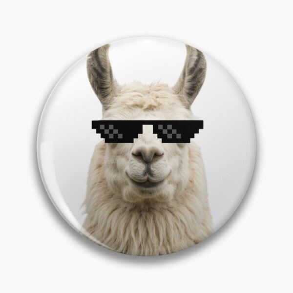 Item preview, Llama deal with it doge funny sarcastic sarcasm doge dog dogs meme parody christmas birthday designed and sold by CheeseBlueprint.
