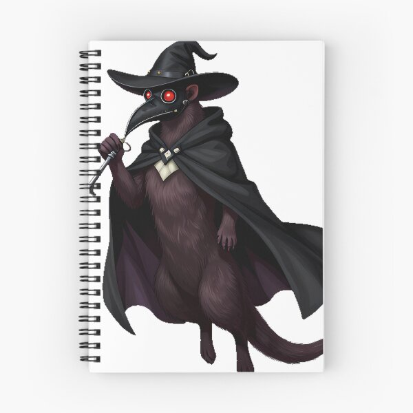 Item preview, Gothic Plague Doctor Weasel designed and sold by IllumeInk.