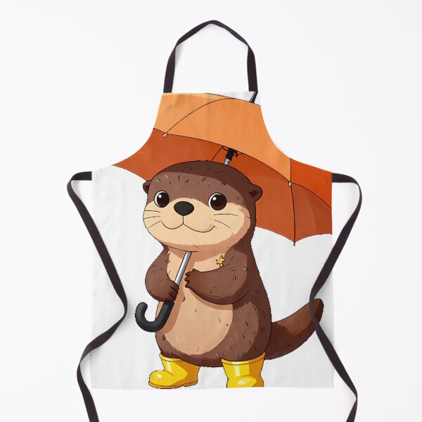 Item preview, Otter Rainy Day Icon designed and sold by pumsquare.