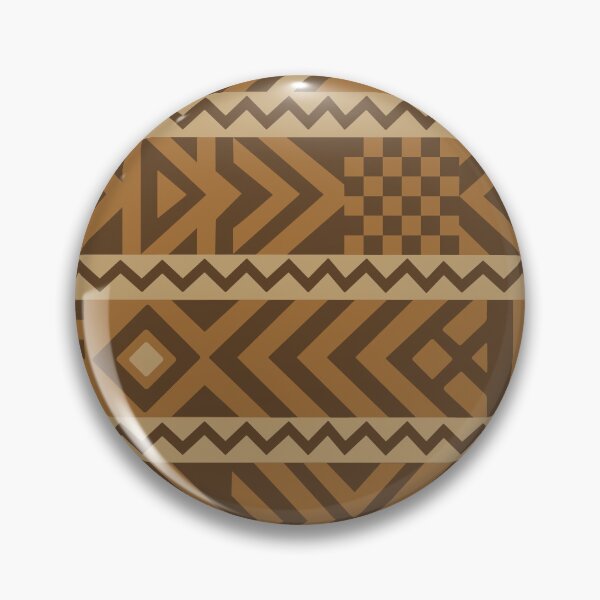 Item preview, Warm Earth Terracotta Geometric Pattern designed and sold by MammothArt.