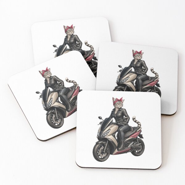 Item preview, Biker Mama Cat Maxi Scooter designed and sold by TVEX19.