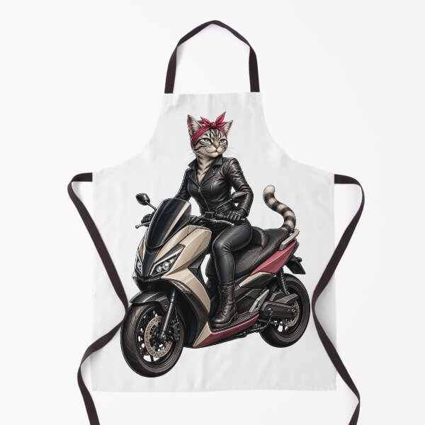 Item preview, Biker Mama Cat Maxi Scooter designed and sold by TVEX19.