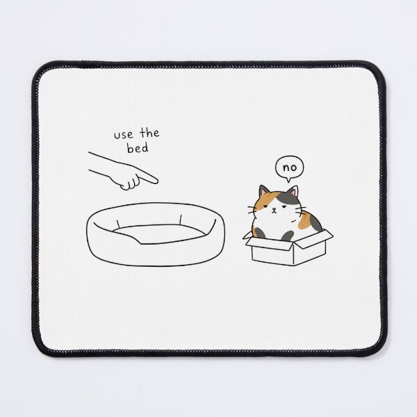 Item preview, Cats Don't Use The Bed designed and sold by MonkiFlipp.