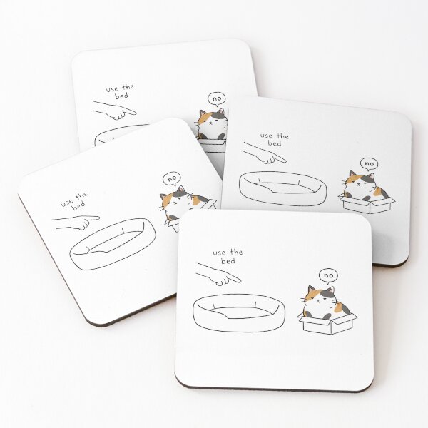 Item preview, Cats Don't Use The Bed designed and sold by MonkiFlipp.