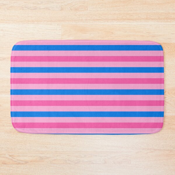 Item preview, Blue And Pink Stripes Design Pink   designed and sold by PatternTitan.