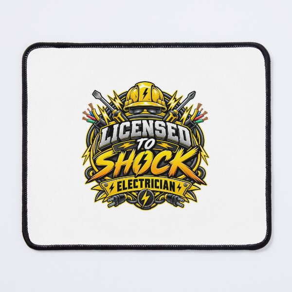 Item preview, Electrican Licensed To Shock Funny Electrical Worker designed and sold by collinsxustom.