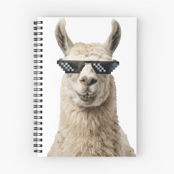 Item preview, Llama deal with it doge funny sarcastic sarcasm doge dog dogs meme parody christmas birthday designed and sold by CheeseBlueprint.