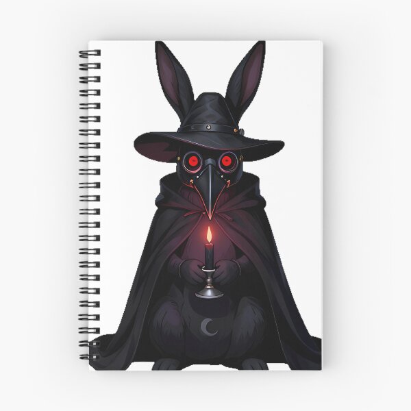 Item preview, Gothic Plague Doctor Black Rabbit designed and sold by IllumeInk.