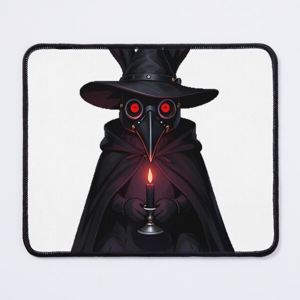 Item preview, Gothic Plague Doctor Black Rabbit designed and sold by IllumeInk.