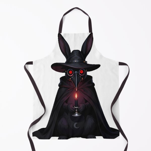 Item preview, Gothic Plague Doctor Black Rabbit designed and sold by IllumeInk.