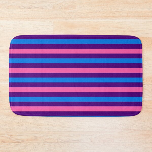 Item preview, Blue And Pink Stripes Design Purple  designed and sold by PatternTitan.
