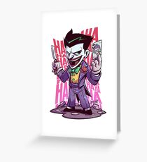 Joker is Awesome Greeting Card