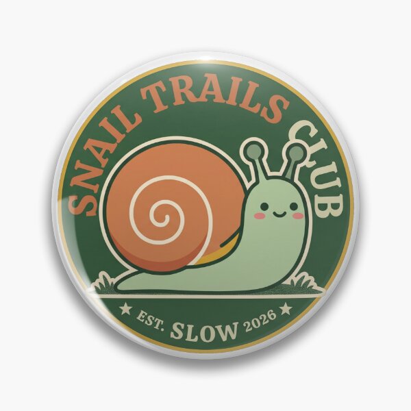 Item preview, Snail Trails Club Logo designed and sold by SnailTrailsClub.