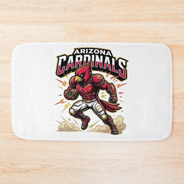 Item preview, Arizona Cardinals Red Bird Football Warrior designed and sold by OscarTorr24347.