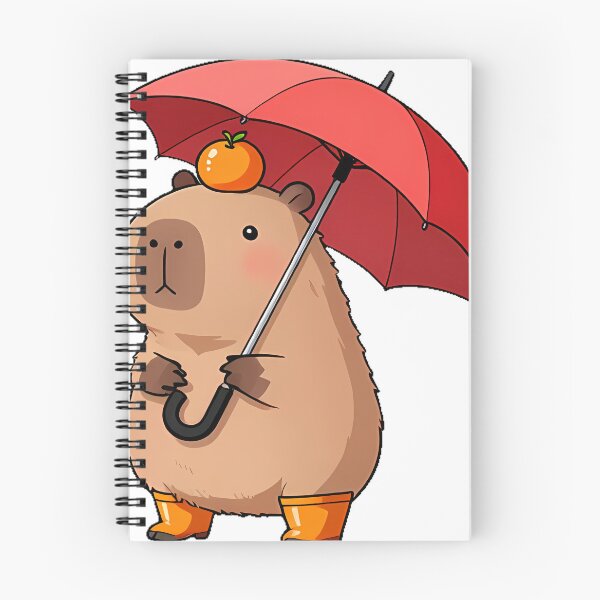 Item preview, Capybara Rainy Day Icon designed and sold by pumsquare.