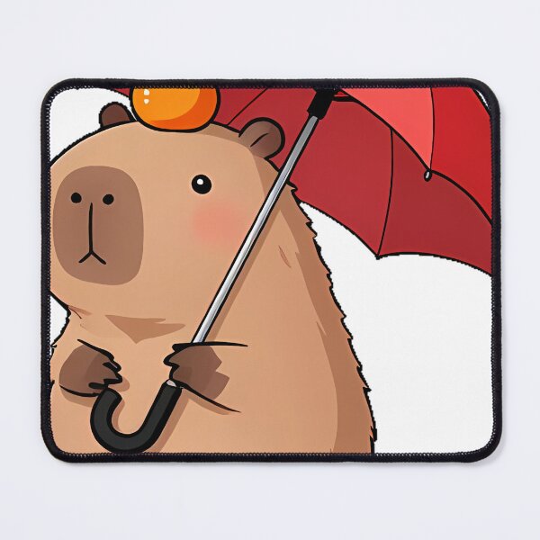Item preview, Capybara Rainy Day Icon designed and sold by pumsquare.