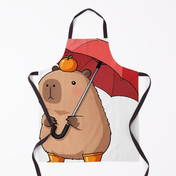 Item preview, Capybara Rainy Day Icon designed and sold by pumsquare.