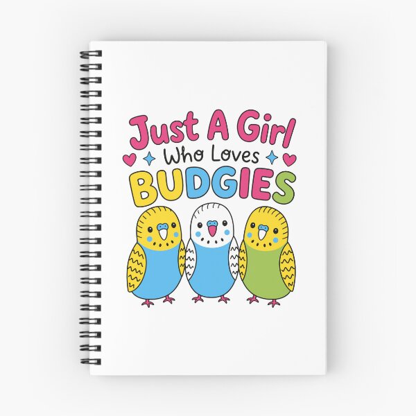 Item preview, Just A Girl Who Loves Budgies designed and sold by gunaone-design.
