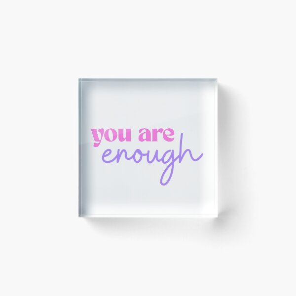 Item preview, You Are Enough Self Love Affirmation designed and sold by jianina-alondra.