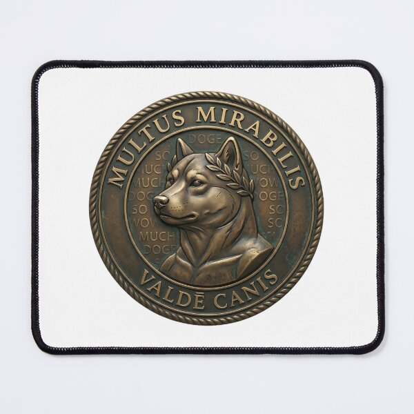 Item preview, Multus Mirabilis Latin Dog Coin Medal designed and sold by octozap.