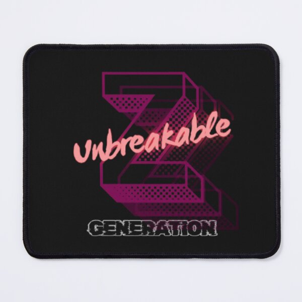 Item preview, Z- GENERATION UNBREAKABLE designed and sold by TypeMuse.