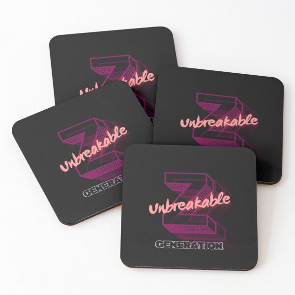 Item preview, Z- GENERATION UNBREAKABLE designed and sold by TypeMuse.