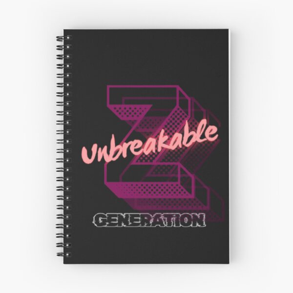 Item preview, Z- GENERATION UNBREAKABLE designed and sold by TypeMuse.