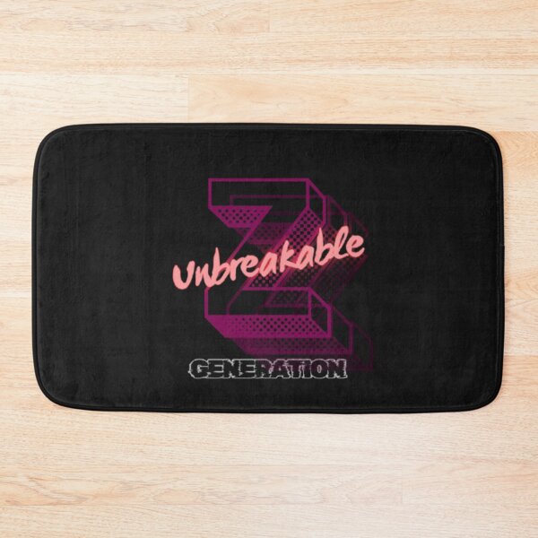Item preview, Z- GENERATION UNBREAKABLE designed and sold by TypeMuse.