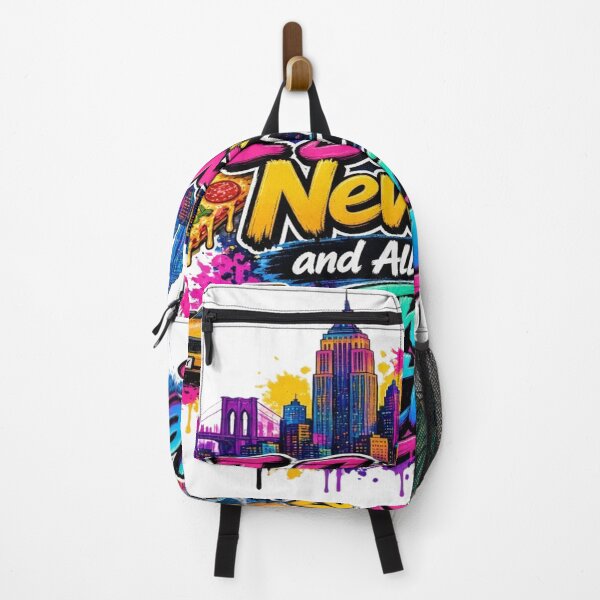 Item preview, I Survived New York Funny NYC Attitude Street Art designed and sold by Sushikidsntod.