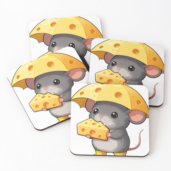 Item preview, Mouse with Cheese Umbrella Icon designed and sold by pumsquare.