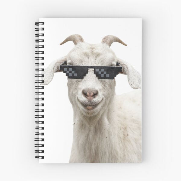 Item preview, Goat deal with it doge funny sarcastic sarcasm doge dog dogs meme parody christmas birthday designed and sold by CheeseBlueprint.
